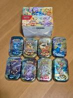 Pokemon Mini Tin Prismatic Evolutions-display (leeg), Ophalen of Verzenden, Zo goed als nieuw