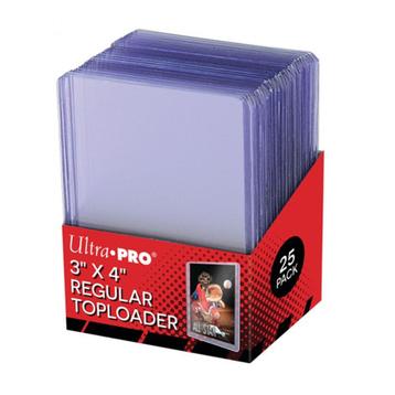 Toploader 3"x4" Regular "Super Clear" 25s beschikbaar voor biedingen