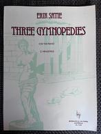 Partitions pour piano: Three Gymnopedies - Eric Satie, Musique & Instruments, Partitions, Comme neuf, Piano, Leçon ou Cours