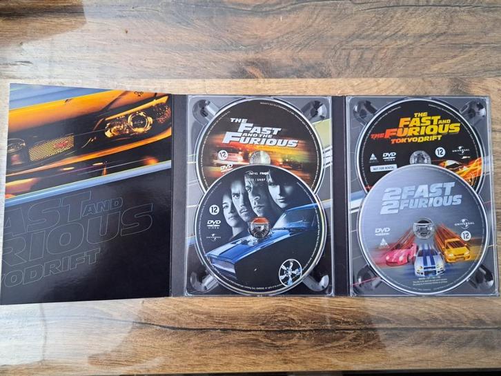 DVD boxset Fast & Furious, Cd's en Dvd's, Dvd's | Actie, Zo goed als nieuw, Actie, Boxset, Vanaf 12 jaar, Ophalen of Verzenden