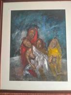 schilderij L. Van Overloop, Antiek en Kunst, Ophalen