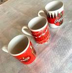 3 tasses Coca Cola 1997, bol, tasse collection Retro Vintage, Collections, Verres & Petits Verres, Enlèvement ou Envoi, Comme neuf