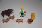 playmobil everzwijnen voederen, Utilisé, Enlèvement ou Envoi, Playmobil en vrac