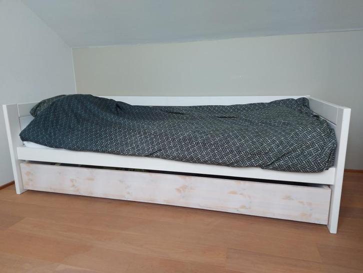 Eénpersoonsbed met lade 'Lifetime', Kinderen en Baby's, Kinderkamer | Bedden, Zo goed als nieuw, 180 cm of meer, 85 tot 100 cm
