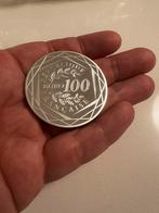 Pièce en argent 100€, Enlèvement ou Envoi, Monnaie en vrac, Argent, Argent