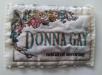 Vintage Ecusson/Patch/Schildje -  Donna Gay Natural Wearing, Verzamelen, Merk, Gebruikt, Ophalen of Verzenden, Button