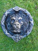 frappe porte lion en fonte patinée bronze , nouveau !, Jardin & Terrasse, Décoration murale de jardin, Enlèvement ou Envoi, Neuf
