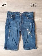 Dames capri jeans, Primark, Gedragen, W33 - W36 (confectie 42/44), Blauw