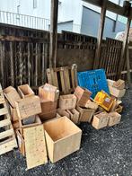 Bois - Caisses/palettes/planches - à donner-GRATUIT, Enlèvement, Utilisé, Pin, Autres types