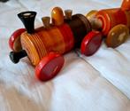 Jouet en bois - petit train, Ophalen, Gebruikt, Rij- of Hobbelspeelgoed
