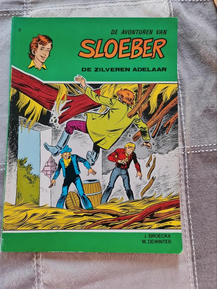 Strips : de avonturen van Sloeber, Boeken, Stripverhalen, Zo goed als nieuw, Ophalen of Verzenden