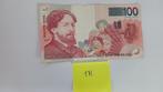 100 Frank België 1995-1999   JAMES ENSOR, Ophalen of Verzenden, Los biljet