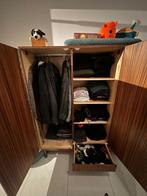 Vintage walnoot kleerkast, Huis en Inrichting, Ophalen, Zo goed als nieuw, 200 cm of meer, Vintage, warme walnootfineer