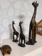 Giraffen in hout, Antiek en Kunst, Ophalen of Verzenden