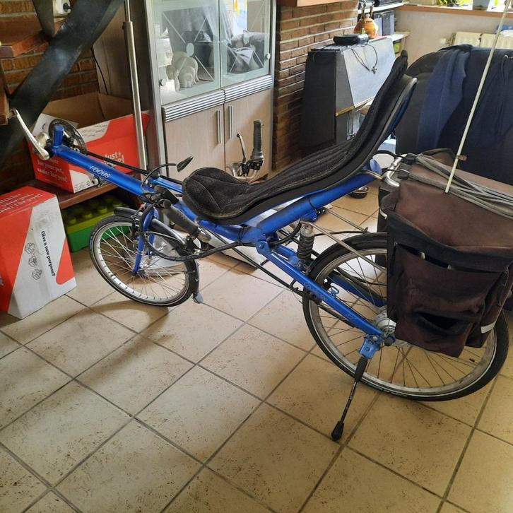 Challenge Focus Elektrische Ligfiets, Fietsen en Brommers, Fietsen | Ligfietsen, Gebruikt, Challenge, Onderstuur, Ophalen