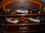 Franklin Mint cars of 50's lot de 6 voitures + étagère, Ophalen of Verzenden