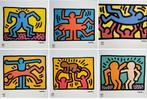 Uniek set | 6 kleurrijke litho’s + certificaat| Keith Haring, Antiek en Kunst, Kunst | Litho's en Zeefdrukken, Ophalen of Verzenden