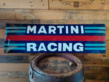 Emaillebord MARTINI RACING 100x30 cm beschikbaar voor biedingen