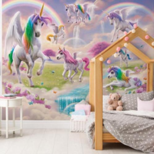 Magical Unicorn Posterbehang Walltastic - Gratis verzending, Enfants & Bébés, Chambre d'enfant | Aménagement & Décoration, Neuf