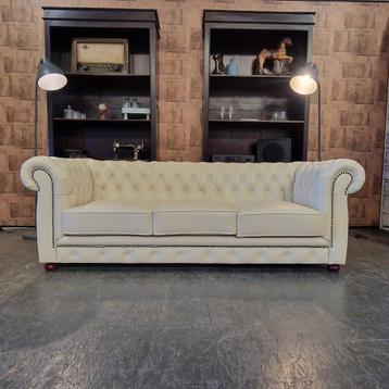 Chesterfield Cresswell 3-zits - French White // NIEUW! beschikbaar voor biedingen