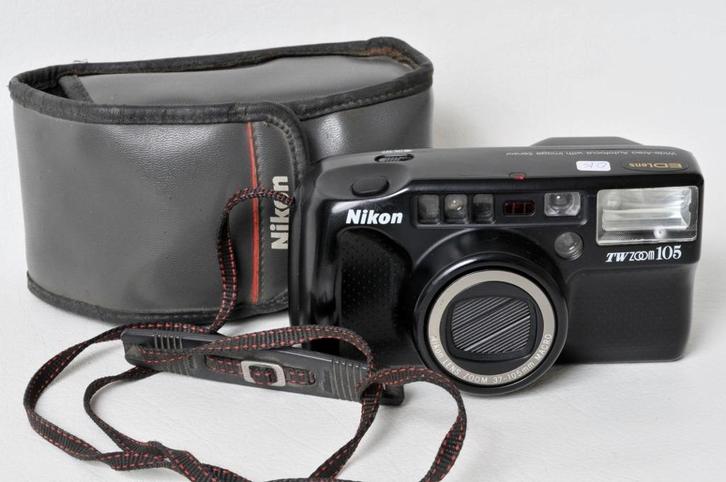 Nikon TW Zoom 105 37-105 mm ED-lens Analoge camera., Audio, Tv en Foto, Fotocamera's Analoog, Gebruikt, Compact, Nikon, Ophalen of Verzenden