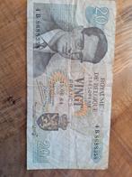 Bankbiljet 20 Belgische frank 1964, Ophalen
