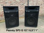Nette Set PEAVEY SP3G. Zeldzaam model in Europa!, Enlèvement, Comme neuf, 120 watts ou plus, Haut-parleurs Frontaux, Arrière ou Stéréo