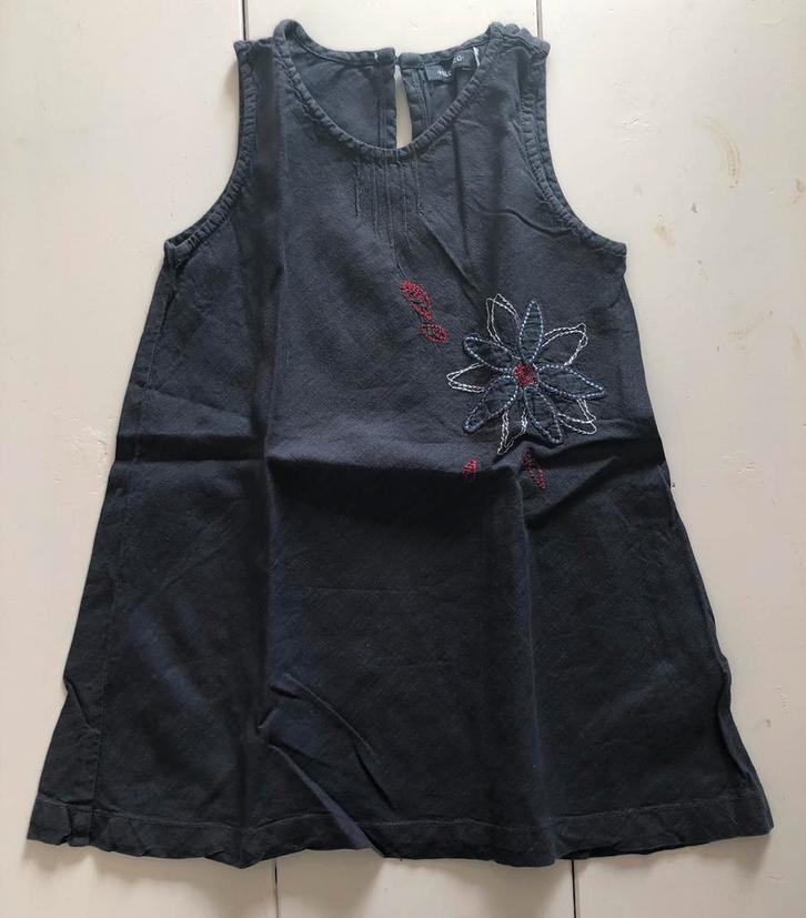linnen jurkje 3 j 98 Hilde & co, Kinderen en Baby's, Kinderkleding | Maat 98, Gebruikt, Meisje, Jurk of Rok, Ophalen of Verzenden