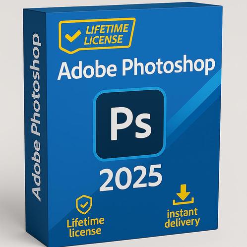 Adobe Photoshop 2025, Computers en Software, Office-software, Nieuw, MacOS, Windows, Ophalen