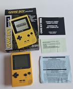 Nintendo Game Boy Pocket console yellow met doos, Ophalen of Verzenden, Game Boy Pocket