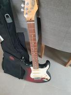 STAGG elektrische  gitaar  met opbergzak, Muziek en Instrumenten, Ophalen, Zo goed als nieuw