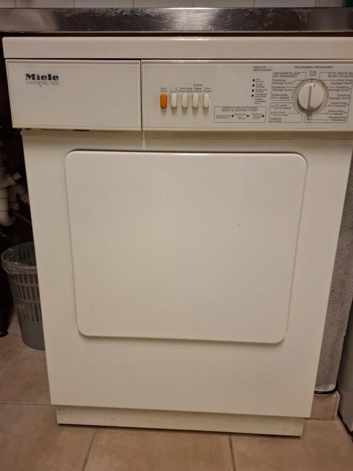 MIELE Droogkast, Elektronische apparatuur, Droogkasten, Zo goed als nieuw, Luchtafvoer, Voorlader, 4 tot 6 kg, 85 tot 90 cm, Anti-kreukfase