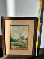 Aquarel, Antiek en Kunst, Kunst | Schilderijen | Klassiek, Ophalen