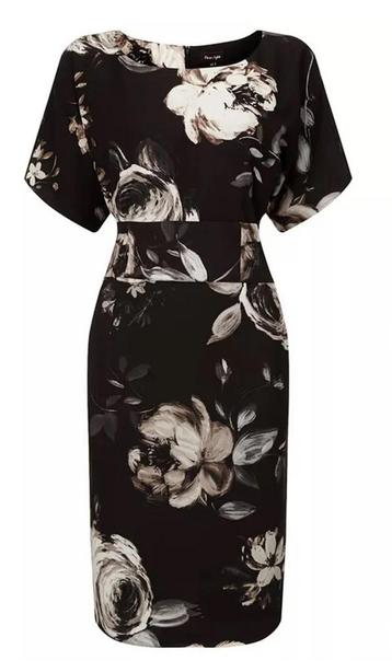 PHASE EIGHT Joanie Floral Dress - XL jurk met bloemen print