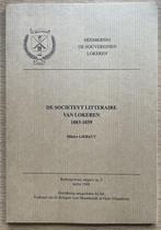 De societeyt litteraire van Lokeren 1803-1859, Boeken, Ophalen of Verzenden