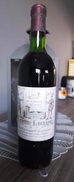 Une bouteille de vin château Lagrange 1975, Collections, Vins, Comme neuf, Enlèvement ou Envoi