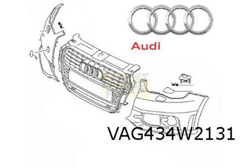 Audi A1 (6/10-1/15) (S-line) voorbumperhoek Links (bij kopla, Auto-onderdelen, Carrosserie, Bumper, Audi, Voor, Nieuw, Verzenden