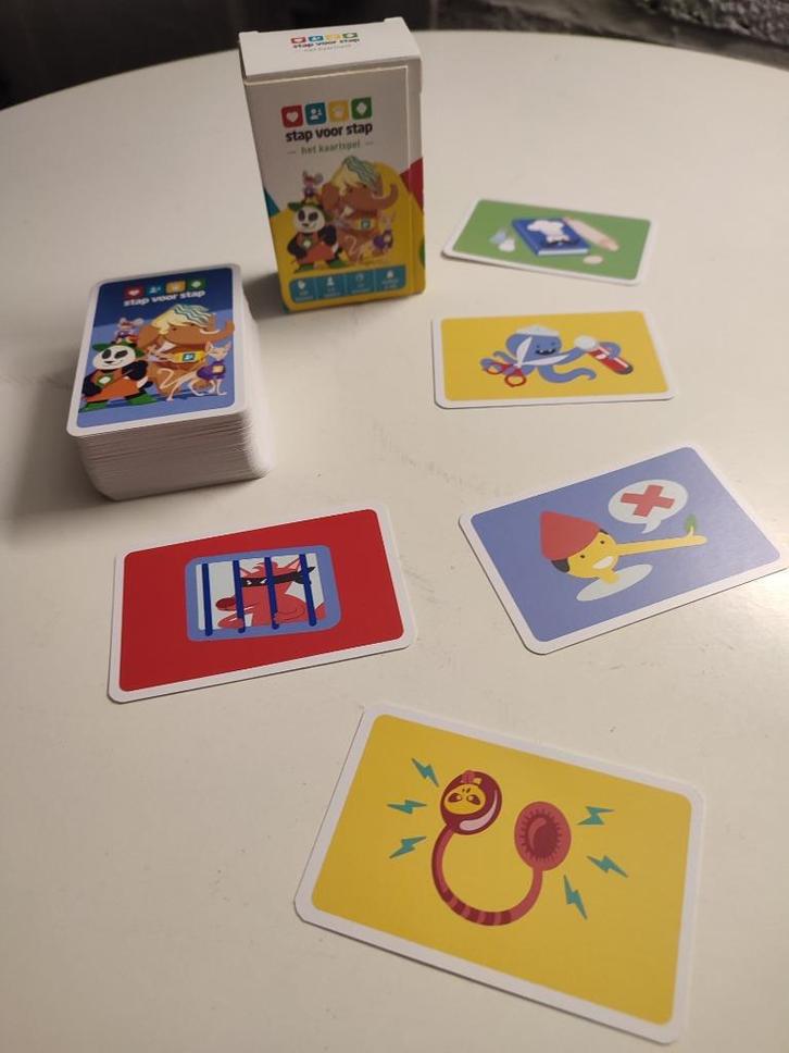 COLRUYT - Cartes à jouer enfants (éducatif, néerlandais), Kinderen en Baby's, Speelgoed | Overig, Zo goed als nieuw, Jongen of Meisje