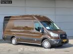 Ford Transit 165pk Automaat L4H3 Airco Cruise Camera Parkeer, Auto's, Automaat, Stof, 4 cilinders, Bruin