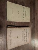 Le Livre de la jungle & + Le second livre de la jungle 1933, Antiquités & Art, Enlèvement ou Envoi, Rudyard Kipling