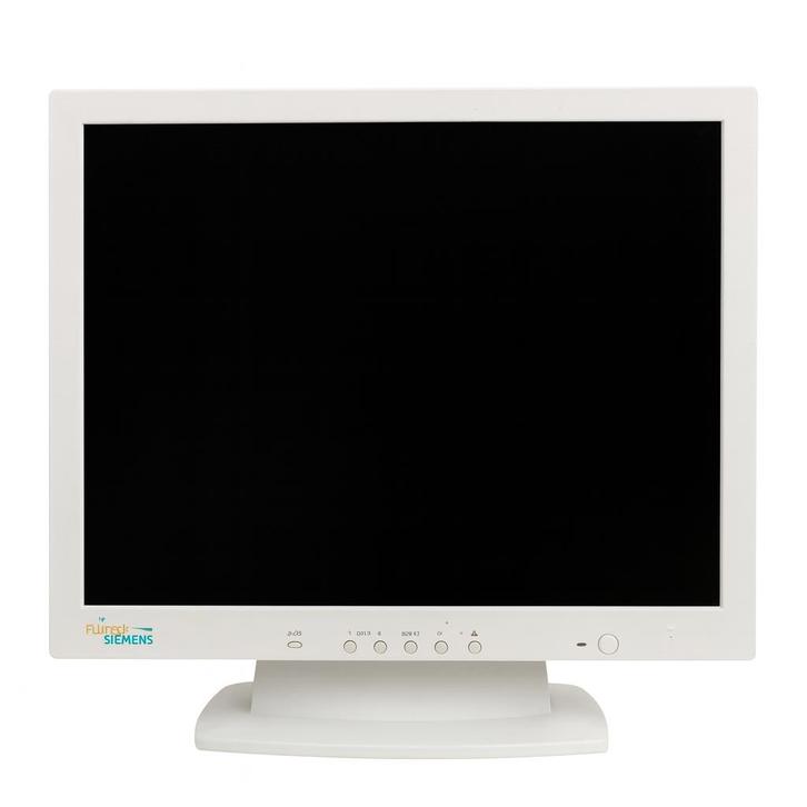 Fujitsu Siemens 462V FA-monitor — 17" VGA om te doneren., Computers en Software, Monitoren, Gebruikt, 61 t/m 100 Hz, VGA, In hoogte verstelbaar