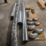 Conduit Ventilation + Accessoires (reste chantier privé), Bricolage & Construction, Ventilation & Extraction, Enlèvement, Comme neuf