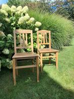 Oude café stoelen, Ophalen
