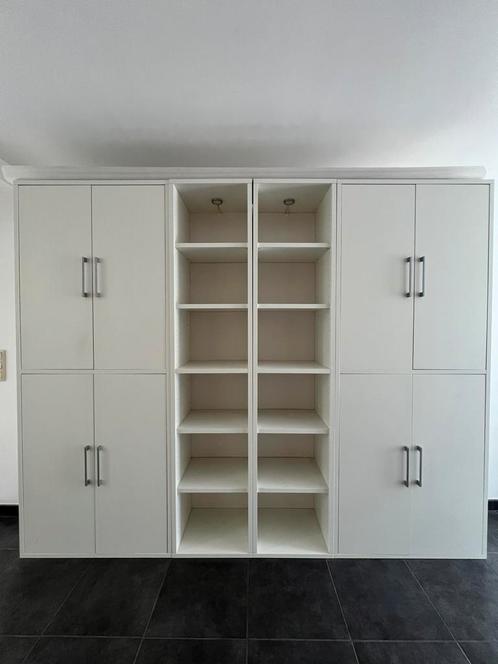 Boekenkast 5-delig (stuks ook apart verkrijgbaar), Huis en Inrichting, Kasten | Boekenkasten, Gebruikt, 200 cm of meer, 200 cm of meer