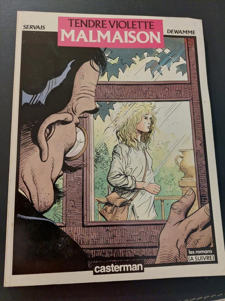 SERVAIS - TENDRE VIOLETTE  2 N/B -- MALMAISON, Enlèvement ou Envoi, Utilisé