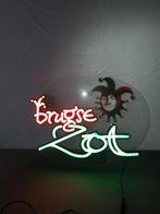 Brugse Zot lichtreclame, Collections, Marques de bière, Enlèvement ou Envoi, Utilisé, Panneau, Plaque ou Plaquette publicitaire