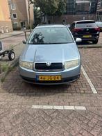 Skoda fabia 1,4 2002 automaat, Auto's, Automaat, Stof, Blauw, Particulier