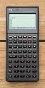 HP 48SX calculator met zwart LCD scherm, Ophalen of Verzenden, Grafische rekenmachine, Gebruikt