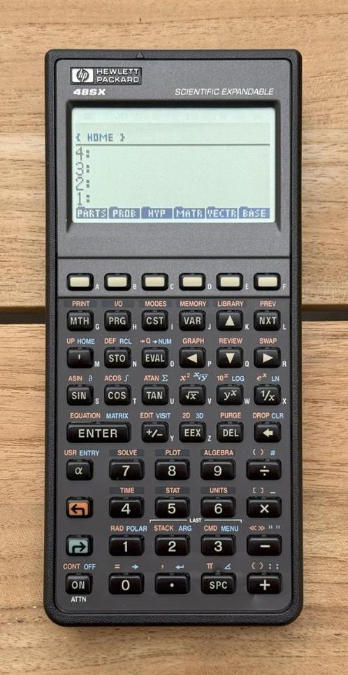 HP 48SX calculator met zwart LCD scherm, Diversen, Rekenmachines, Gebruikt, Grafische rekenmachine, Ophalen of Verzenden