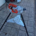 Pionierwerkbank met pijpklem, Doe-het-zelf en Bouw, Gereedschap | Handgereedschap, Ophalen, Gebruikt